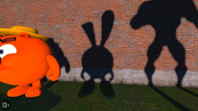 УГАДАЙ ПО ТЕНИ ВСЕХ СМЕШАРИКОВ В ГАРРИС МОД! (Garry`s Mod) смотреть онлайн