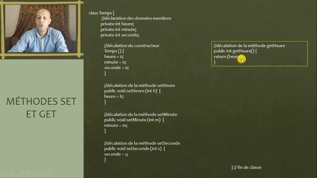 Programmer Objet en Java #07 : Utiliser les méthodes set et get смотреть онлайн
