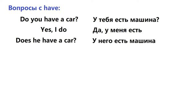have и have got в английском языке смотреть онлайн