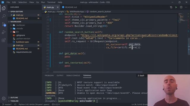 04. Come Creare App Per Smartphone Android e iOS con Python - Richieste di Rete con URLRequest смотреть онлайн