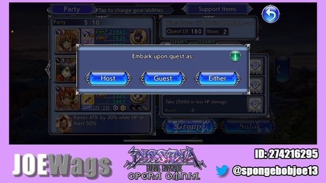 DISSIDIA FINAL FANTASY OPERA OMNIA BEGINNER'S GUIDE TO CO-OPS!!! PROPER ETIQUETTE AND WHAT TO BUY!! смотреть онлайн