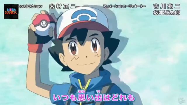 Pokemon Journeys Episode 100 New Opening l All Ash Different Region Faces смотреть онлайн