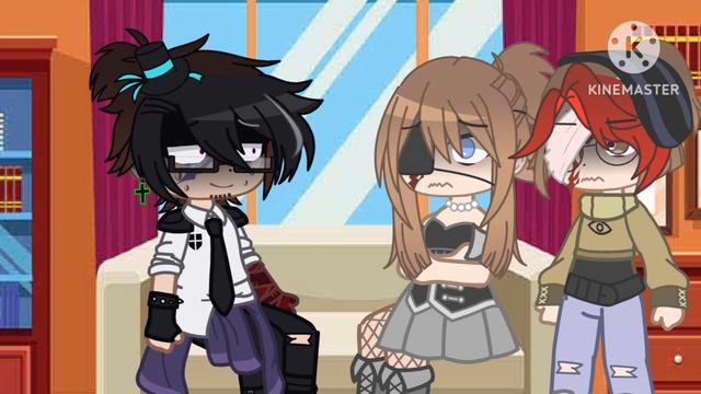 The Aftons Meet Michael's Family ⚠️MY AU, VERY LAZY⚠️ ||FNAF|| #fnaf #gachaclub #aftonfamily