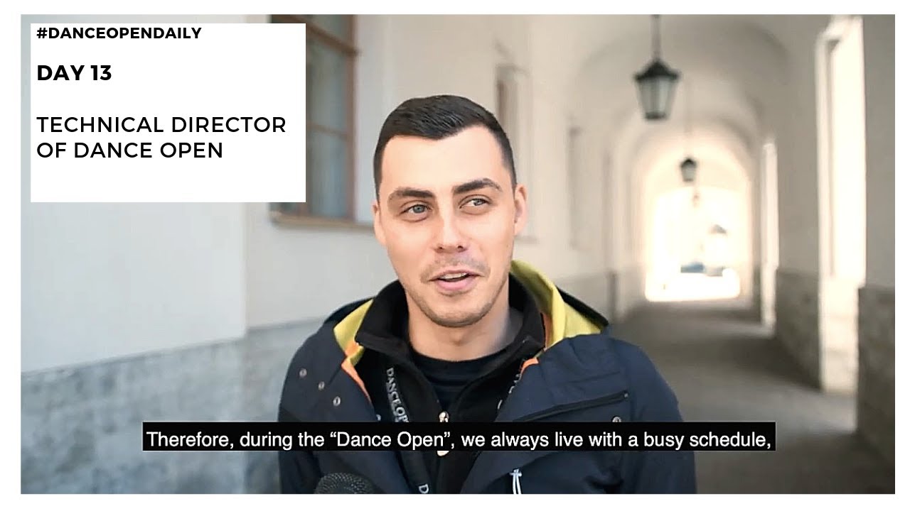 Technical director of Dance Open | #DanceOpenDaily смотреть онлайн
