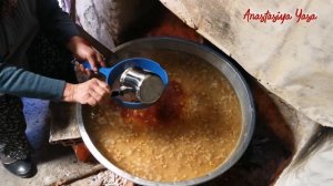 ПОМИНКИ у турков в деревни/халва из манки/irmik helvası