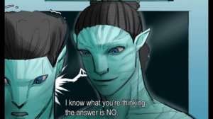 Avatar 2 AONUNG AND NETEYAM COMICS №6– Someone to you ?? { That would be great } #avatar2 #neteyam