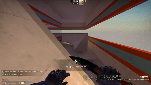 CSGO Surf Utopia, fastest run yet. 23/12/22 смотреть онлайн