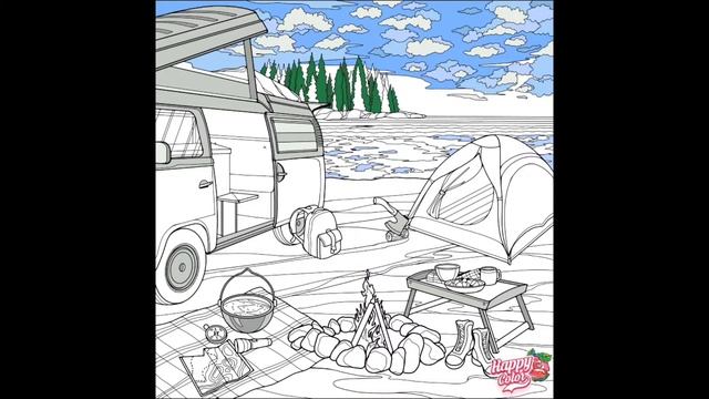 SPRING HOLIDAYS (Pt.1) | Speed coloring & final result - Exciting & spirit-lifting смотреть онлайн