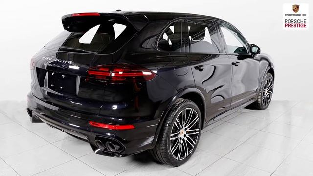 Black Cayenne Turbo S