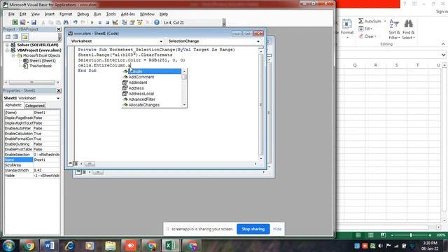 MS Excel Visual Basic (VBA) Hindi Tutorial - excel vba beginner tutorial смотреть онлайн