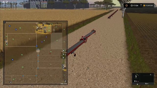 Let's Play FS17, Broadacres 16x Map, Unrealistic #26: Loading The Logs! смотреть онлайн