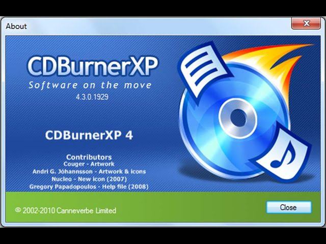 Как записать информацию на диск CDBurnerXP смотреть онлайн