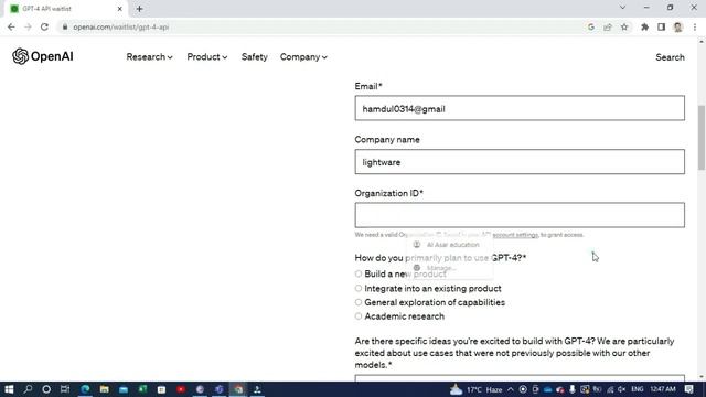 How to Join API waitlist in chat GPT- 4 | how to find GPT-4 API waitlist | Gpt-4 signin смотреть онлайн