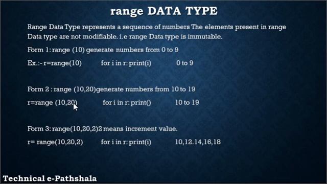 Data Types in Python Part 2(in Hindi)|bytes,List,tuple,dict,frozenset,range|By Technical e-Pathshal смотреть онлайн