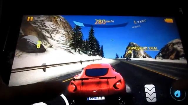Обзор Asphalt 8 на Samsung galaxy tab 2 10.1 смотреть онлайн