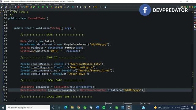 10 TEMAS QUE NECESITO PARA CERTIFICARME - JAVA SE ORACLE DEVELOPER CERTIFICATION - No.8 - API TIME смотреть онлайн