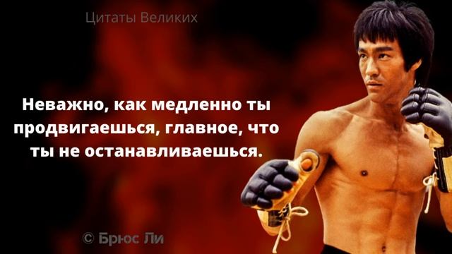 Сильные высказывания американского мастера боевых искусств смотреть онлайн