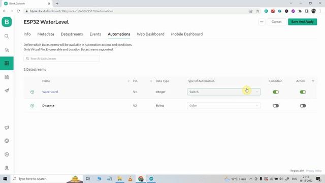 IoT Based Water Level Monitoring system using ESP32 Blynk & Ultrasonic Sensor смотреть онлайн