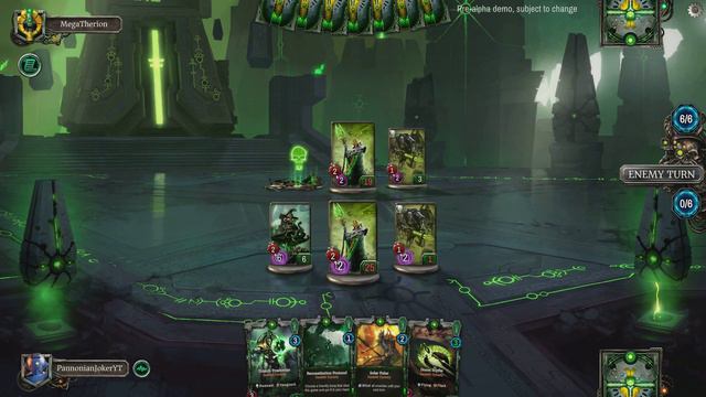 Warhammer 40k Warpforge The Card Game with Necron hero Nemesor Zahndrekh Deck #5 смотреть онлайн