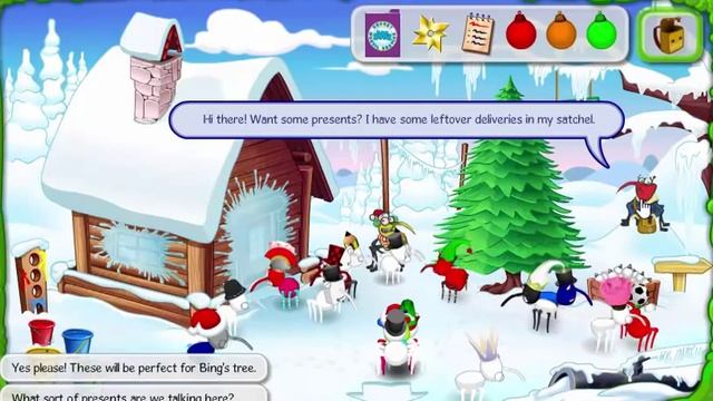 Bin Weevils The Bin's Big Freeze Complete Walkthrough SWS Christmas Mission смотреть онлайн