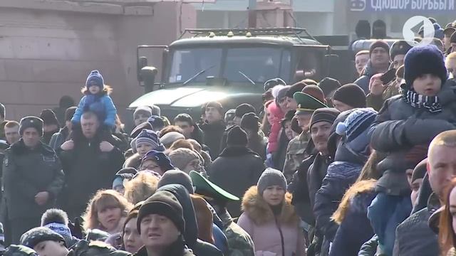 Военно-спортивный праздник, посвященный Дню защитника Отечества - 23/02/18 смотреть онлайн