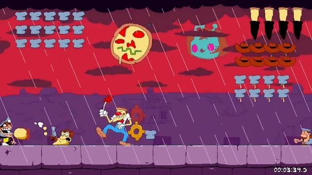 Pizza Tower - Robotic Press's All Bosses at Once Mod: P Rank смотреть онлайн