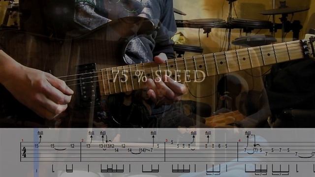 Scorpions - Always Somewhere guitar solo lesson (with tablatures and backing tracks) смотреть онлайн