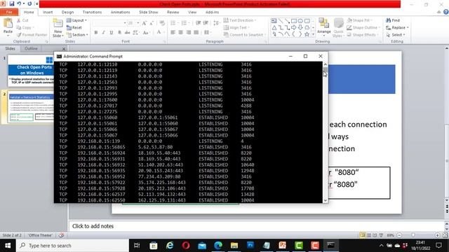 How to check open ports on windows computer | Netstat commands | Check port number in use or free смотреть онлайн