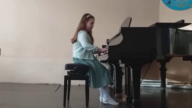 Черни "Этюд до мажор" смотреть онлайн