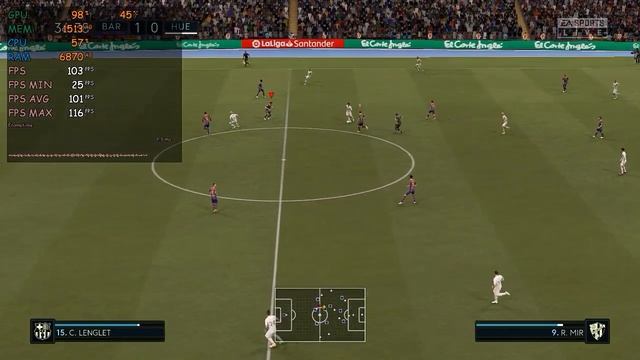 Geforce GT 730 DDR5 | FIFA 21 - 720p-Low смотреть онлайн