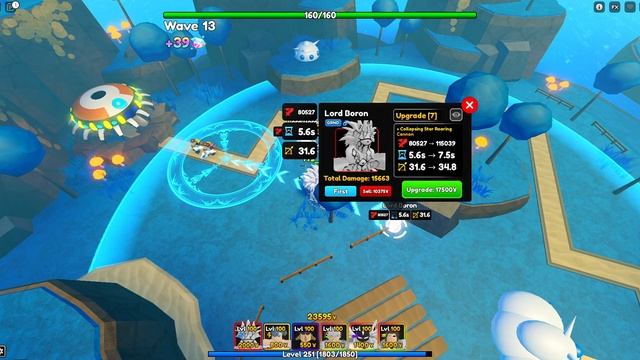 LVL 100 Secret Lord Boros Quick Showcase | Anime Adventures Roblox смотреть онлайн