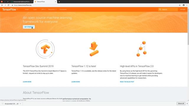 Anaconda, Tensorflow, Keras Installation on Linux смотреть онлайн