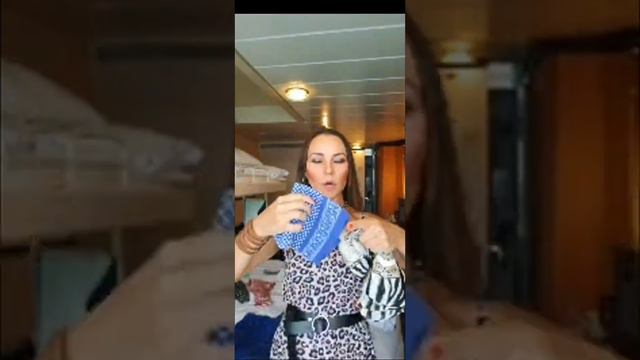 Демонстрация каюты на Royal Caribbean