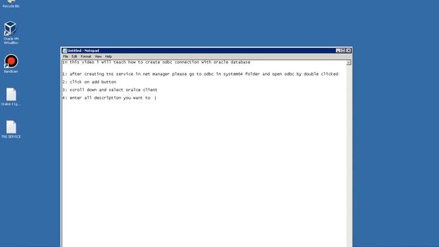 ODBC CONNECTION смотреть онлайн