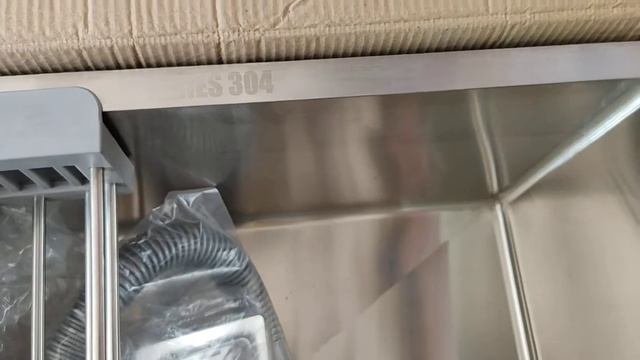 Handmade kitchen sink 24x18x10 stainless steel 304 gared смотреть онлайн