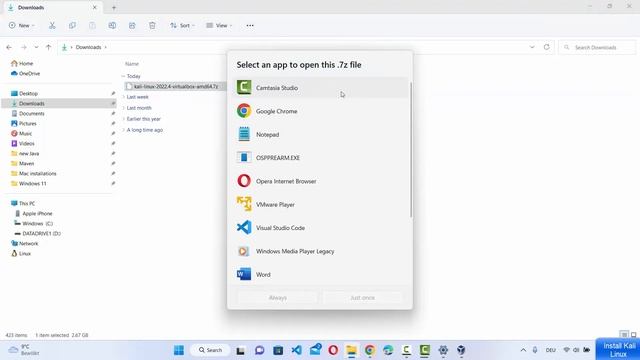 How To Install Kali Linux On Windows 10 / Windows 11 смотреть онлайн