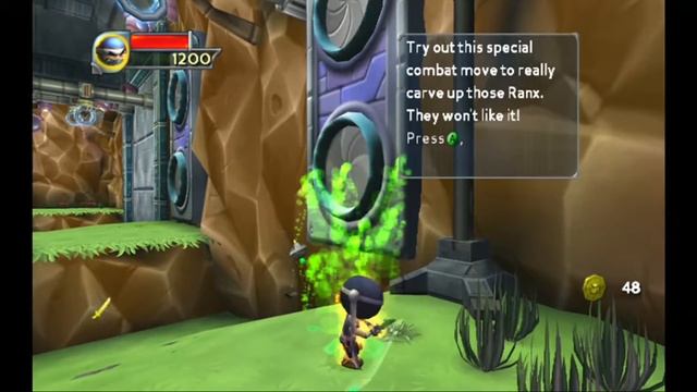 I-Ninja - Robot Beach (1/12) - Eye Ninja (1/3) (XBOX) смотреть онлайн