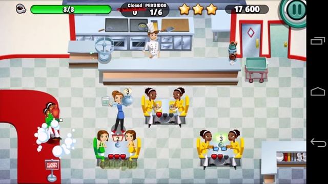 Diner Dash 2015 - Gameplay (iOS/Android) смотреть онлайн