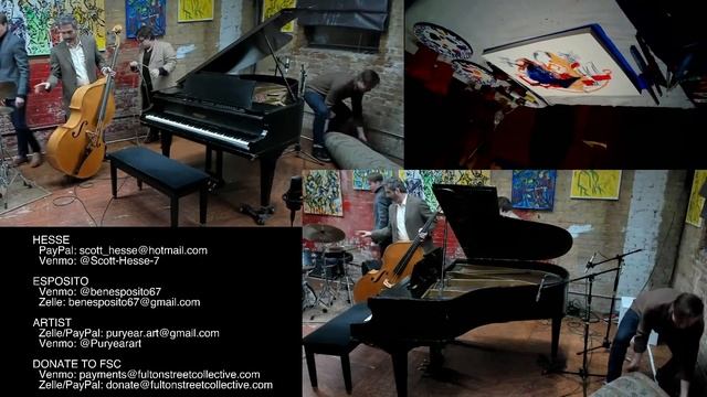 Ben Esposito Trio with Scott Hesse Trio Livestream @ FSC смотреть онлайн