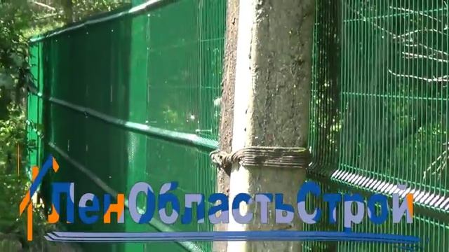Забор из сварной сетки - строительство под ключ смотреть онлайн
