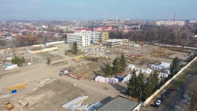 Строительство военного госпиталя во Владикавказе смотреть онлайн