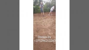 Укладка сетки от кротов