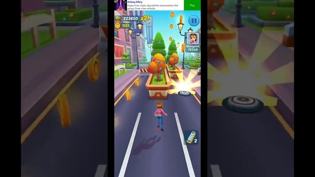 Subway Princess Runner Game #302 - Top Run Game | Android/iOS Gameplay HD смотреть онлайн