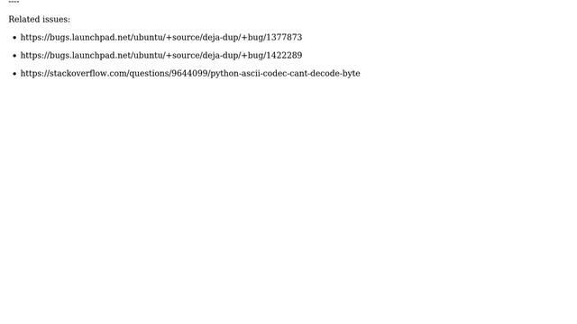 Ubuntu: Duplicity error having to do with python? смотреть онлайн