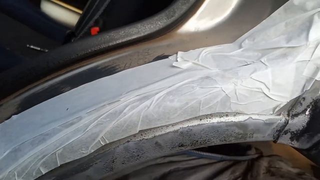 Антикорим задние арки на шевролет Ниве своими руками, смотреть онлайн