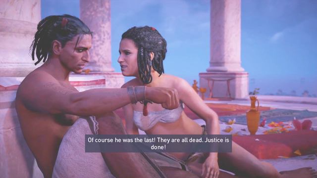 Aya and Bayek together. Aya mission. Assassin's Creed Origins смотреть онлайн