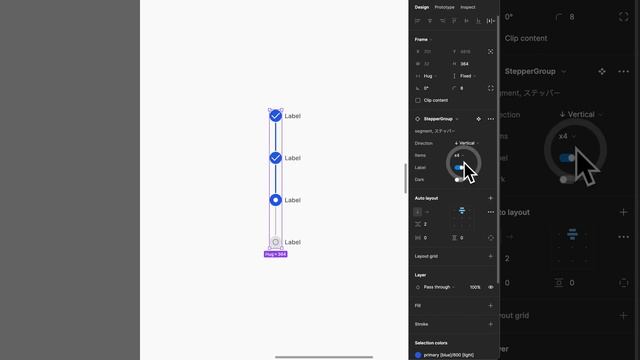 Responsive Stepper Component in Figma смотреть онлайн
