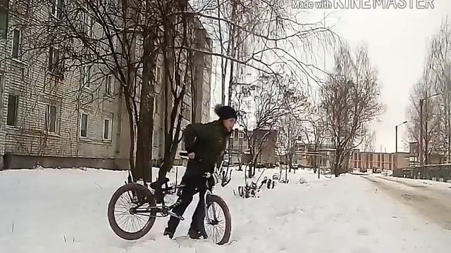Бмх влог.1# зима как построить вылет. смотреть онлайн