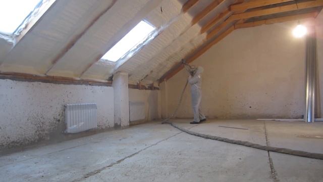 Мансарда, чердак, варианты утепления. Утепление пенополиуретаном смотреть онлайн