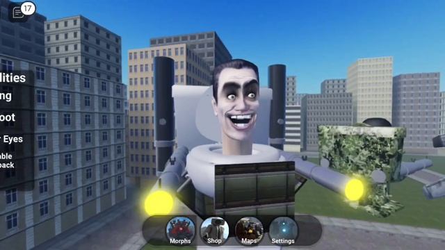 как получить Джи мена в игре ep. 59 + new morphs! skibidi toilet Rp смотреть онлайн